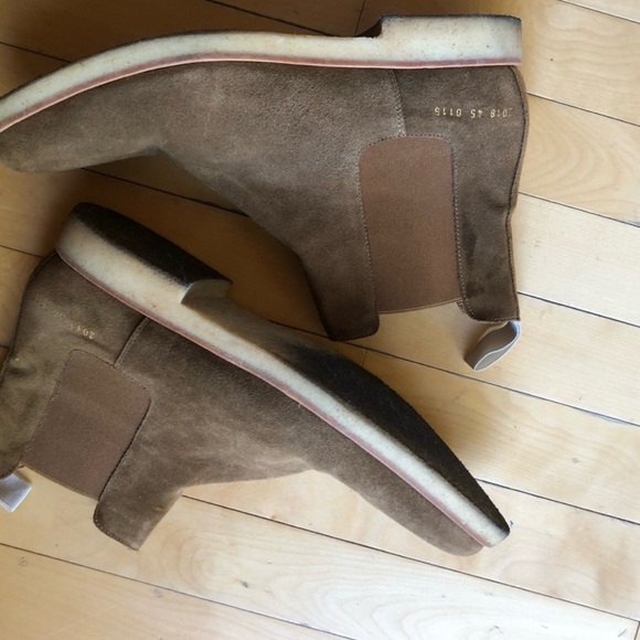 Common projects Chelsea boots in suede - Picture 6 of 11